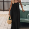 Elegant Backless Maxi Dress – Flowy Summer Vacation Dress